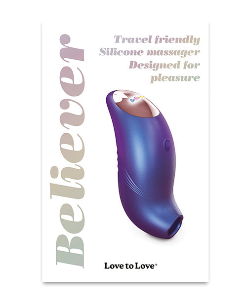 Love to Love Love to Love Believer Mini Tongue Flicker - Iridescent Night