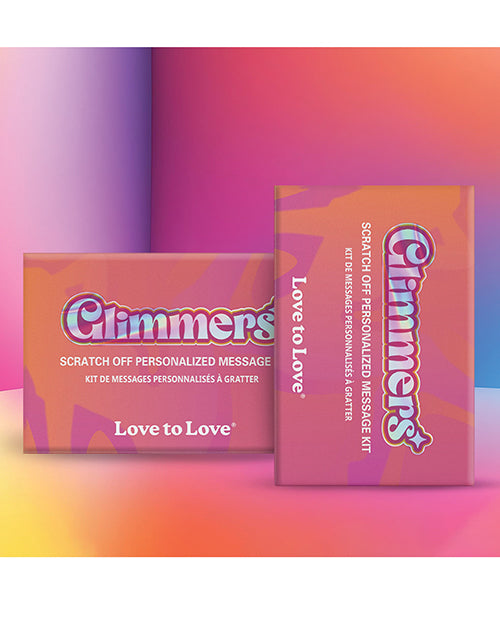 Love to Love Love to Love Glimmers Personalized Scratch Off - Multi Color