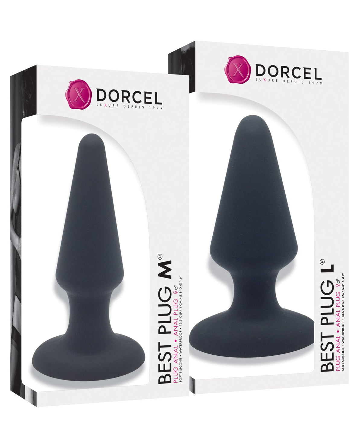 Dorcel Dorcel Best Plug Expert Kit M/L - Black