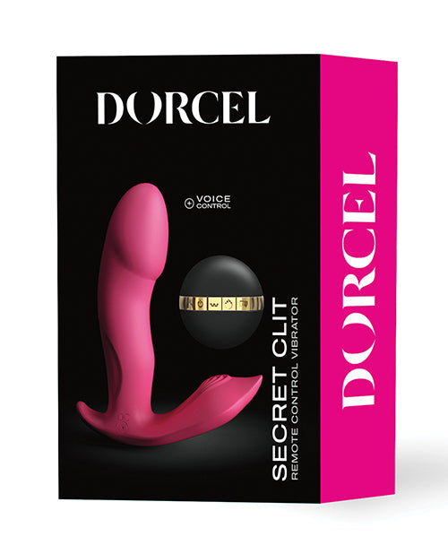 Dorcel Dorcel Secret Clit Dual Stim Heating and Voice Control - Pink