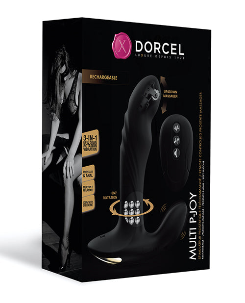 Dorcel Dorcel P-Joy Double Action Prostate Massager - Black