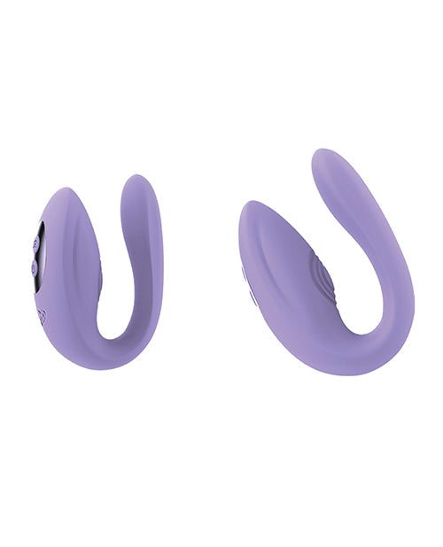 Love Verb Love Verb Embrace Me Copper-Infused Tapping C-Shape - Lilac