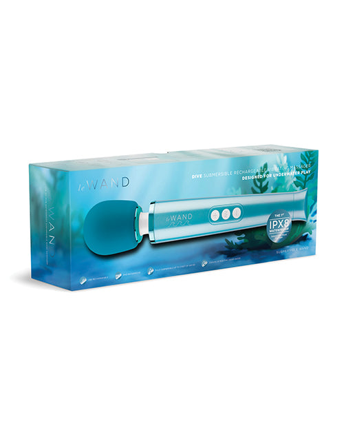 Le Wand Le Wand Dive Submersible & Rechargeable Vibrating Massager - Blue