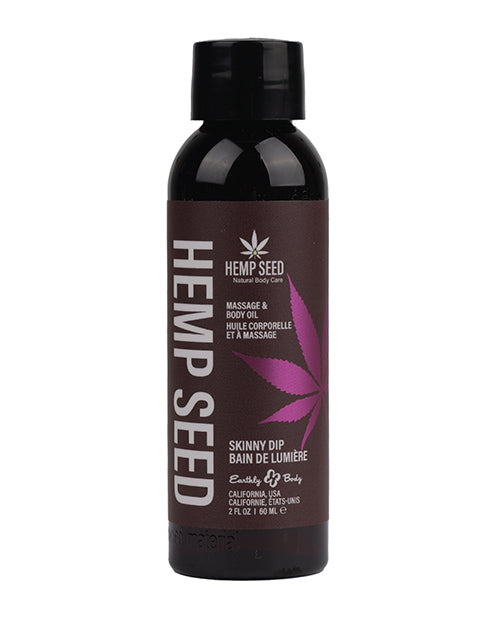 Earthly Body Earthly Body Massage & Body Oil - 2 oz Skinny Dip