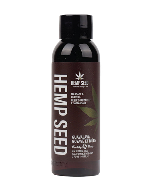 Earthly Body Earthly Body Massage & Body Oil - 2 oz Guavalava