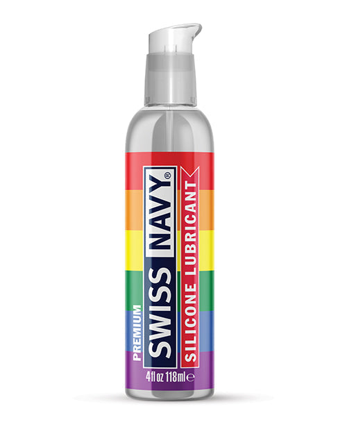 Swiss Navy PRIDE Edition Silicone Lubricant - 4 oz Pump
