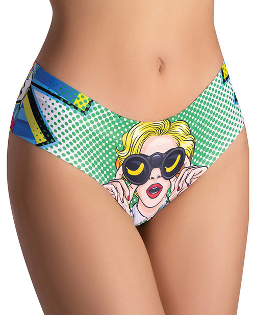 Mememe Mememe Comics Curious Girl Printed Slip SM
