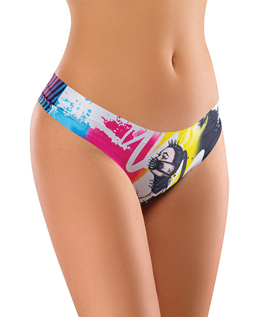 Mememe Mememe Cabal Margot Printed Thong MD