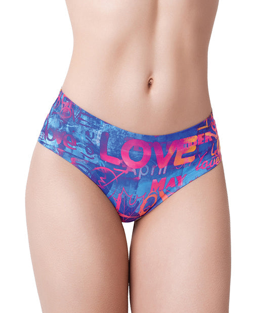 Mememe Mememe Love graffiti Printed Slip SM