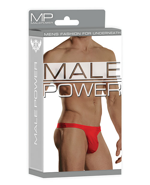 Male Power Male Power Bong Thong Red L/XL