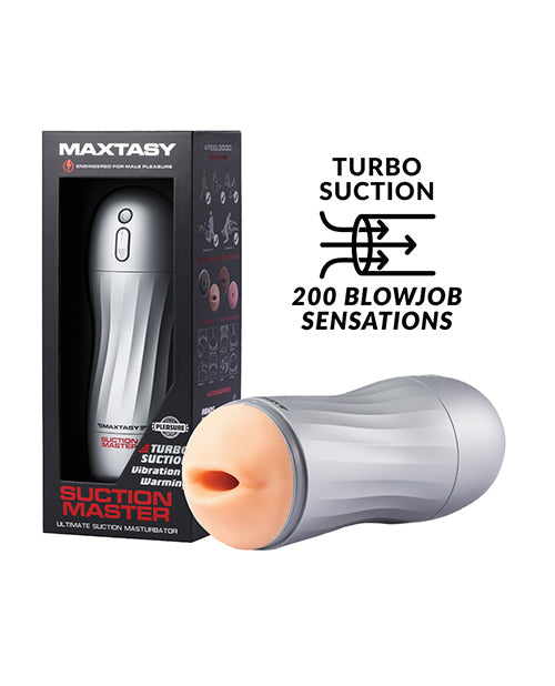 Maxtasy Maxtasy Suction Master Realistic Stroker - Nude