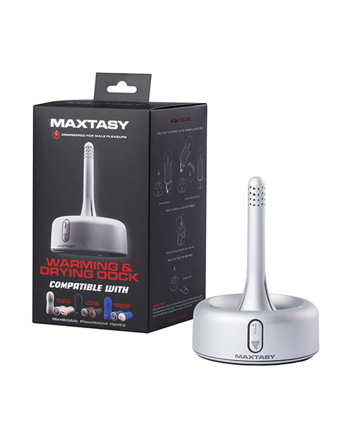 Maxtasy Maxtasy Warming & Drying Dock - Compatible w/Suction Master, Stroke Master & Vibration Master