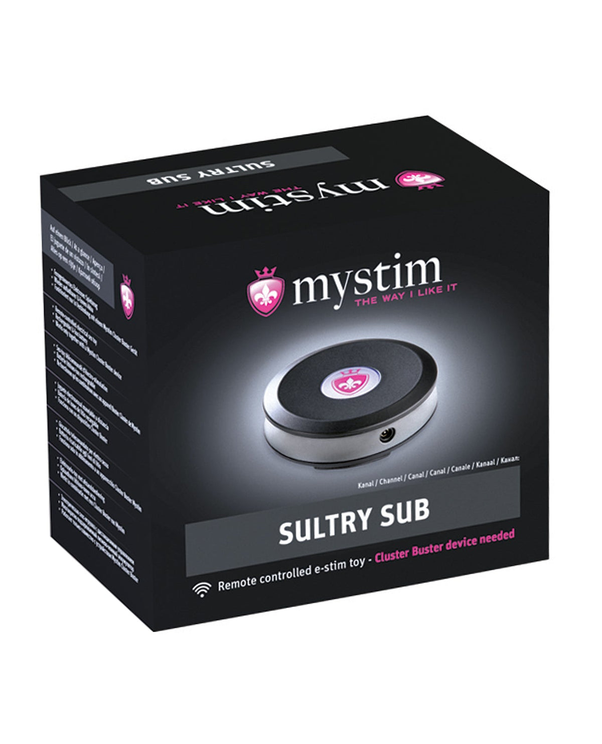 Mystim Mystim Sultry Subs Receiver Channel 2 - Black