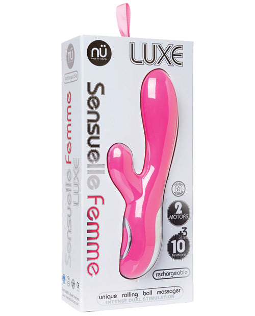 Nu Sensuelle Nu Sensuelle Femme Luxe 10 Fun Rabbit Massager - Pink