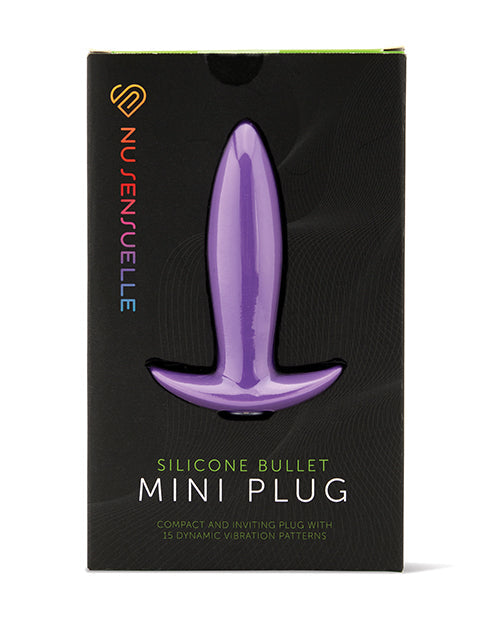 Nu Sensuelle Nu Sensuelle Mini Butt Plug - Purple