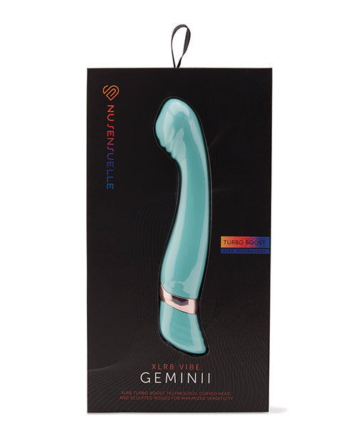 Nu Sensuelle Nu Sensuelle Geminii XLR8 Turbo Boost G Spot - Electric Blue