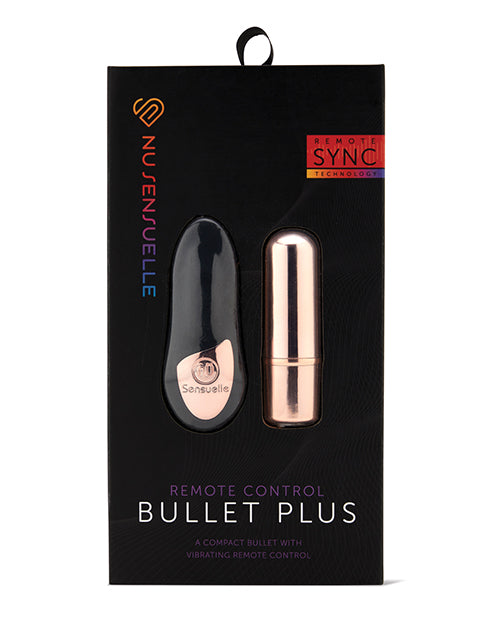 Nu Sensuelle Nu Sensuelle Remote Control Wireless Bullet Plus - Rose Gold