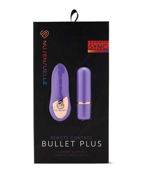 Nu Sensuelle Nu Sensuelle Remote Control Wireless Bullet Plus - Ultra Violet