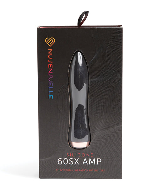 Nu Sensuelle Nu Sensuelle 60SX AMP Silicone Bullet - Black