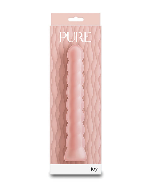 Pure Pure Joy Textured Vibrator - Peach