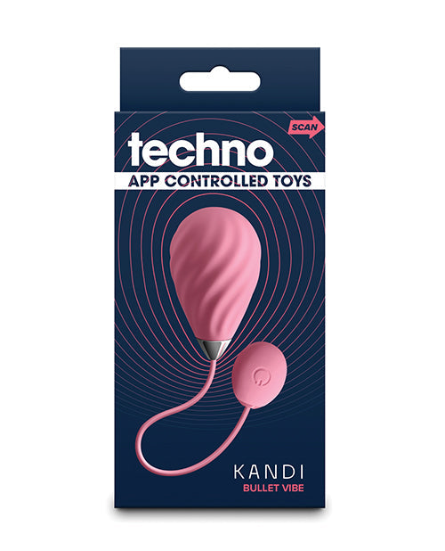 Techno Techno Kandi App Controlled Kegel - Pink