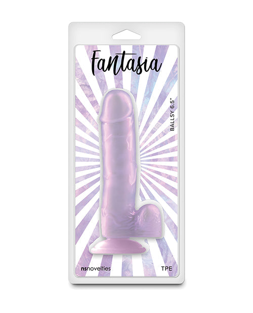 Fantasia Fantasia Ballsy 6.5" Dildo - Orchid