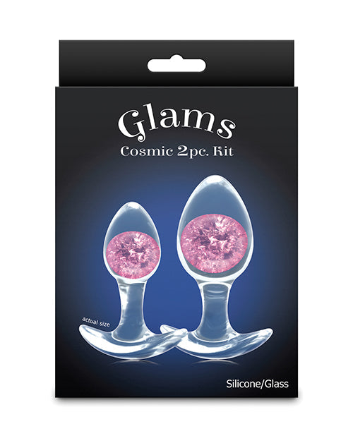 Cosmic Glams Cosmic Glams 2 pc Plug Kit - Pink