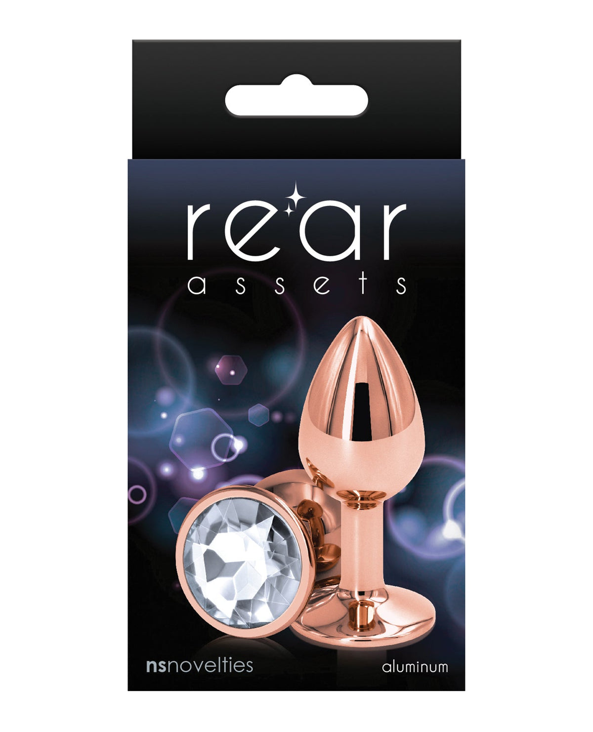 Rear Assets Rear Assets Rose Gold Small - Clear