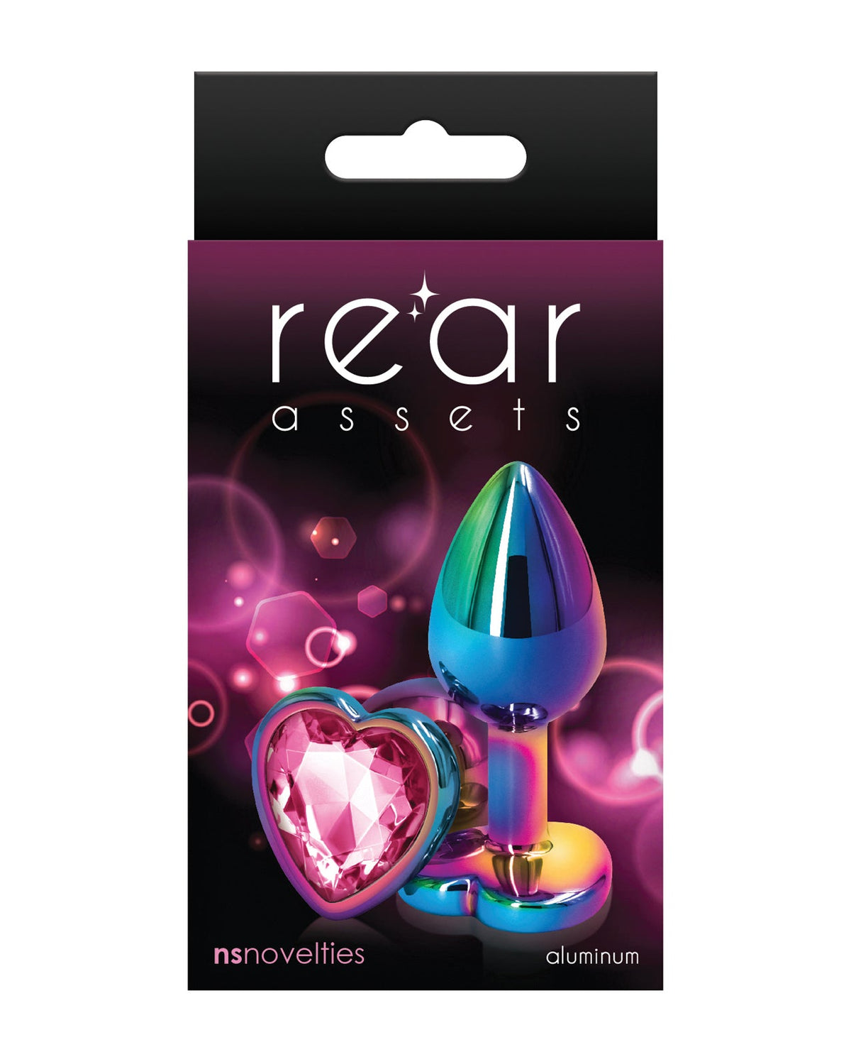 Rear Assets Rear Assets Multicolor Heart Small - Pink