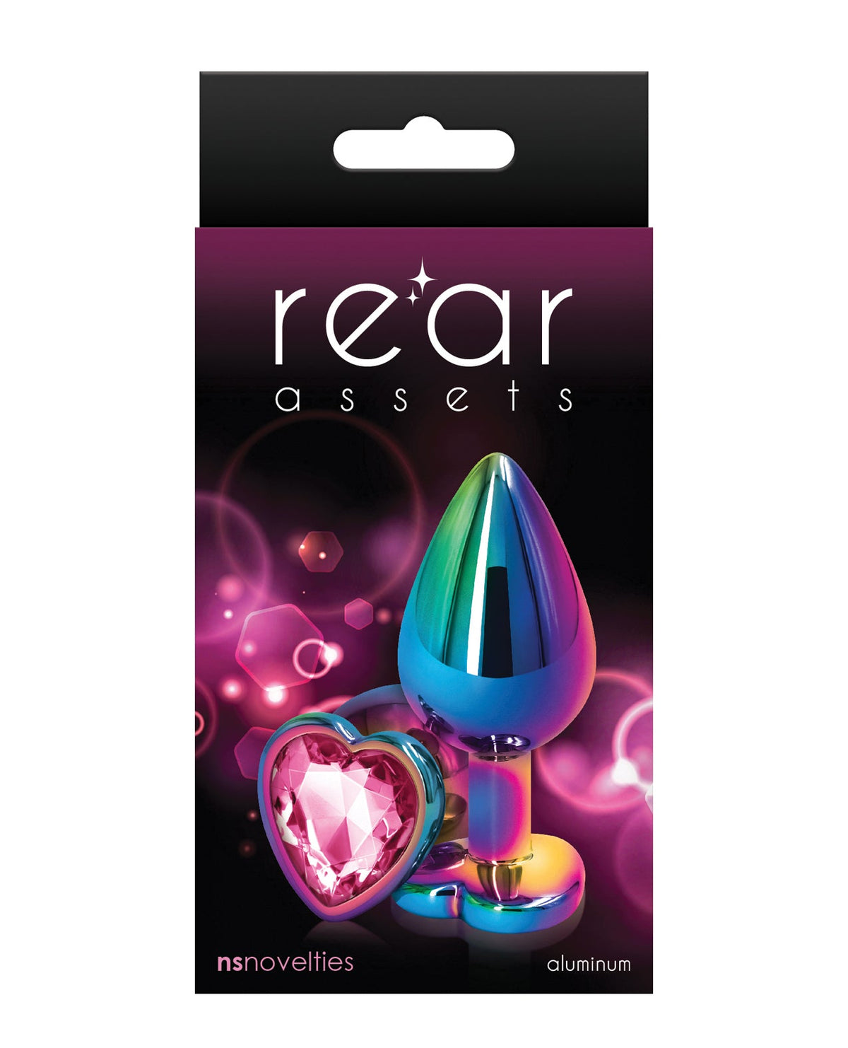 Rear Assets Rear Assets Multicolor Heart Medium - Pink