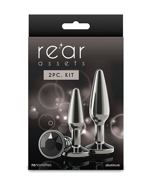 Rear Assets Rear Assets Tapered Trainer Kit Gunmetal - Black