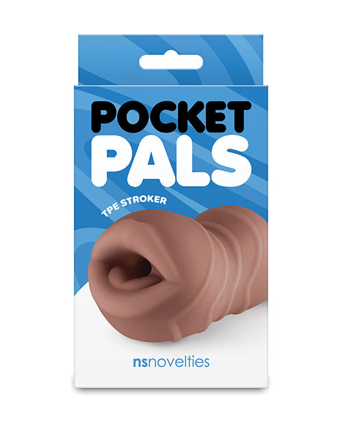 Pocket Pals Pocket Pals Mouth Stroker - Brown