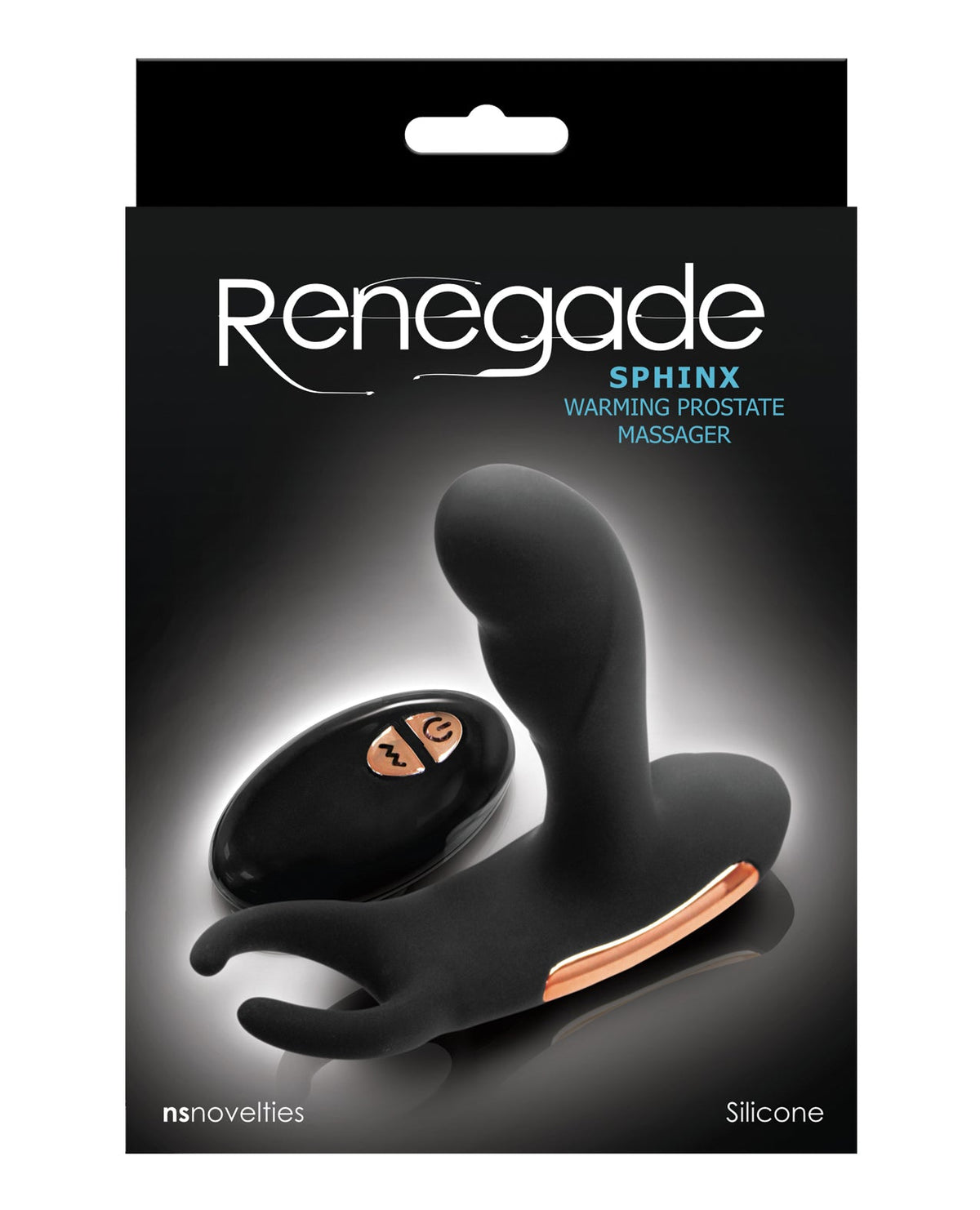 Renegade Renegade Sphinx Warming Prostate Massager - Black