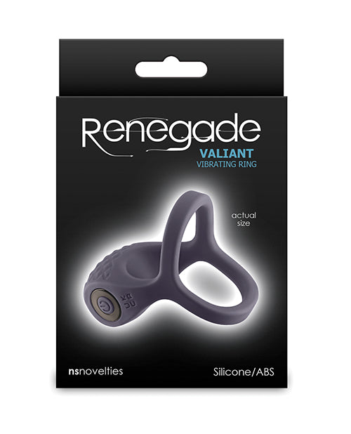 Renegade Renegade Valiant Vibrating Cock Ring - Gray