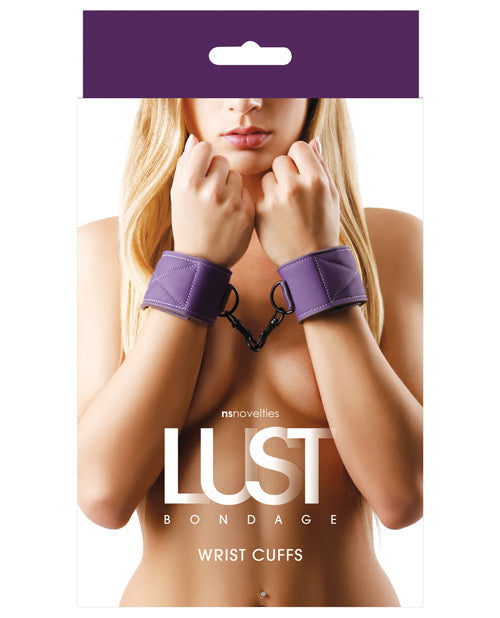Lust Bondage Lust Bondage Wrist Cuffs - Purple