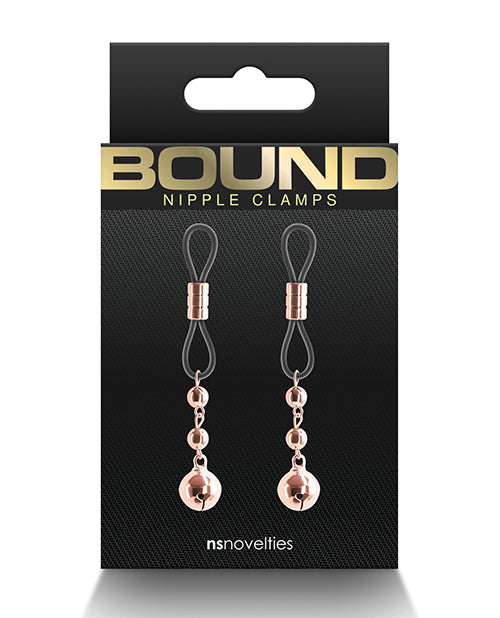 Bound Bound D1 Nipple Clamps - Rose Gold