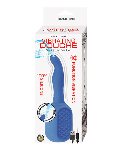 Nasstoys Vibrating Douche - Blue