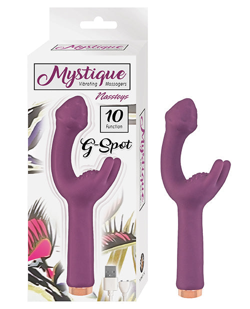 Nasstoys Mystique Vibrating G Spot Massager - Eggplant