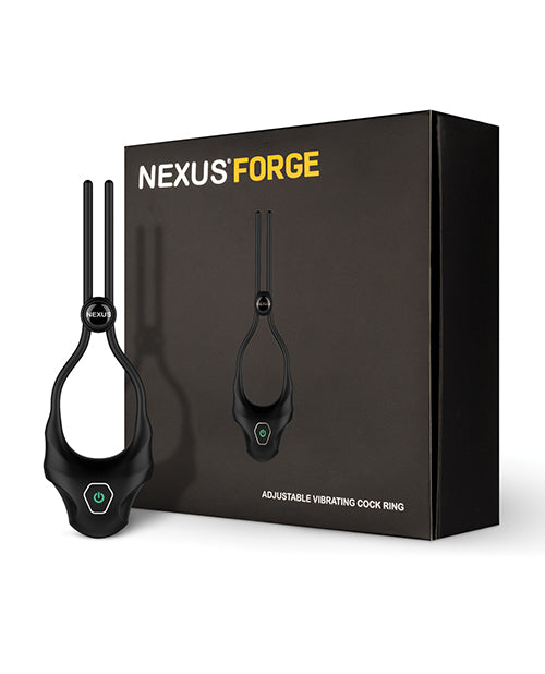 Nexus Nexus Forge Single Lasso Vibrating Cock Ring - Black