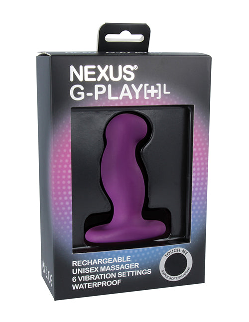 Nexus Nexus GPLAYLRG Unisex Rechargeable Vibrator - Purple