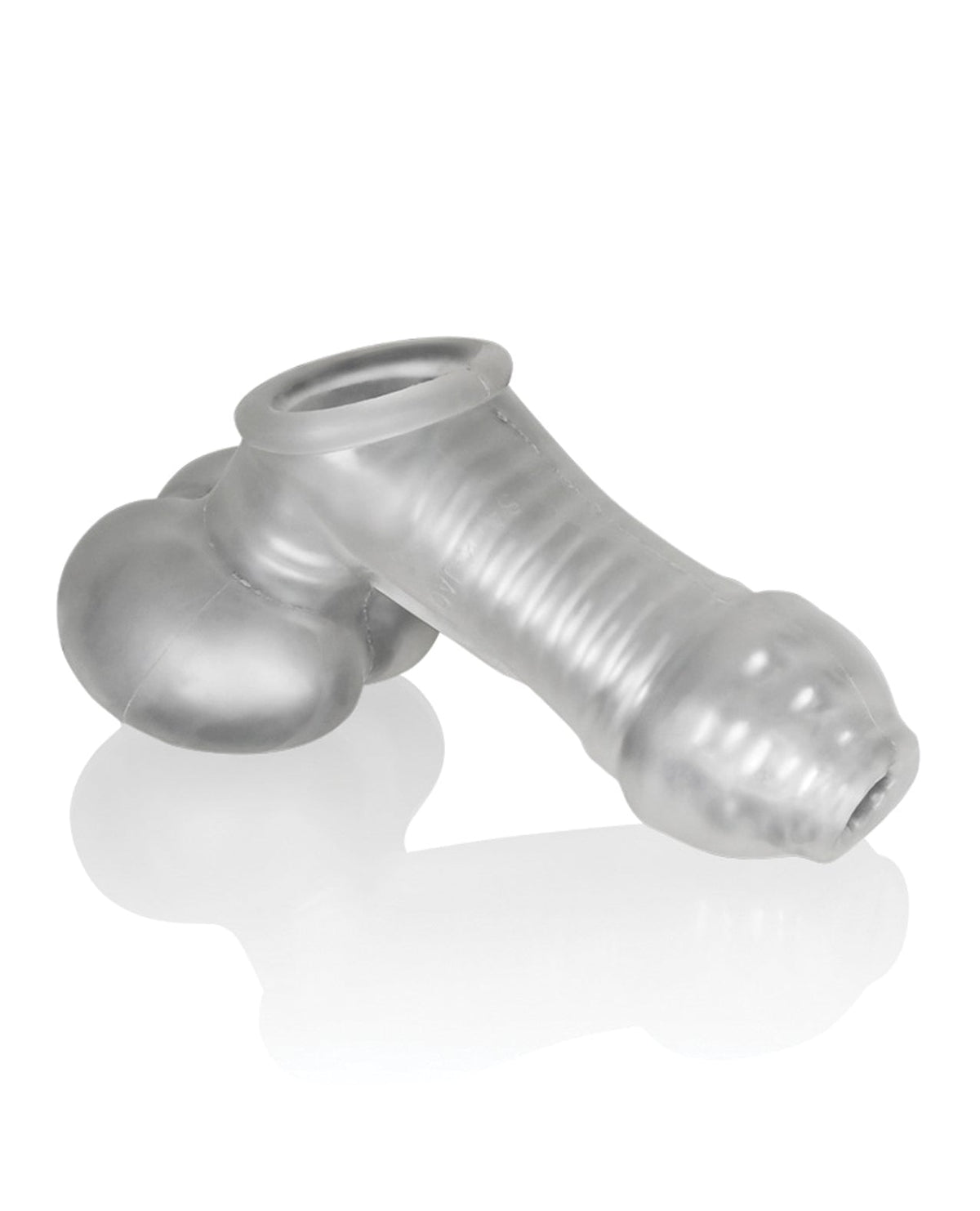 Oxballs Oxballs Sackjack Wearable Jack Off Sheath - Clear Frost