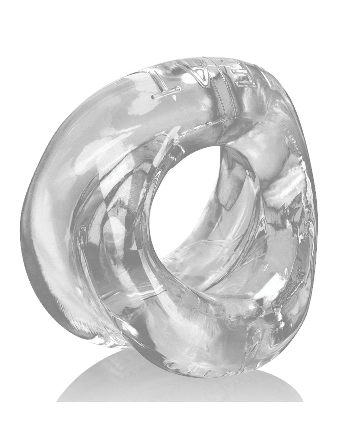 Oxballs Oxballs Meat Padded Cock Ring - Clear