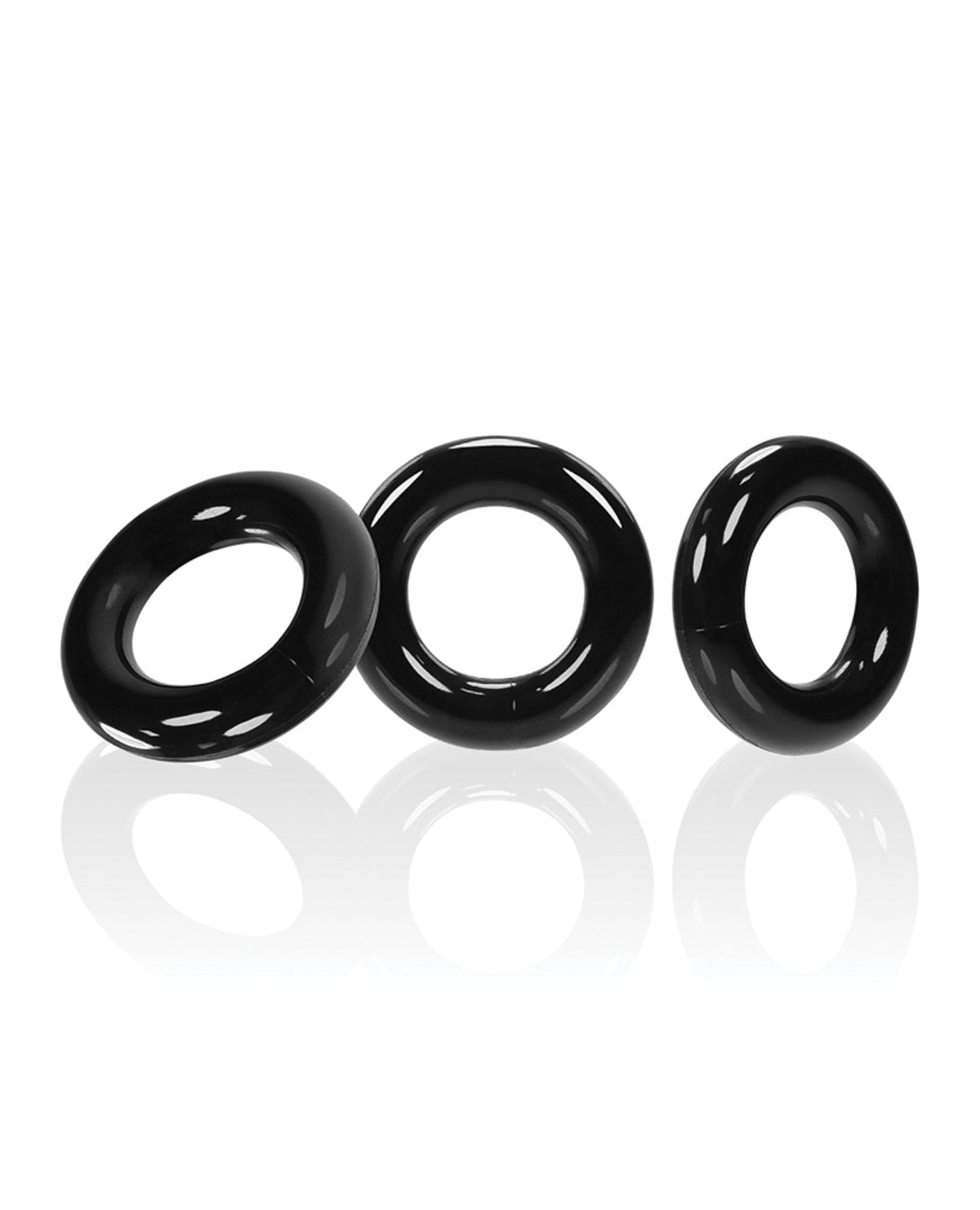Oxballs Oxballs Willy Rings - Black Pack of 3