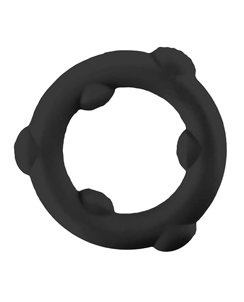 Oxballs Oxballs Spinner Single Silicone Ring - Black