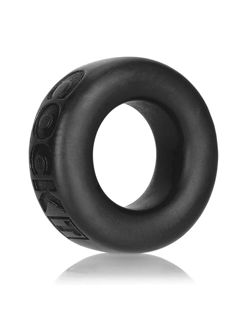Oxballs Oxballs Silicone Cock T Cock Ring - Black