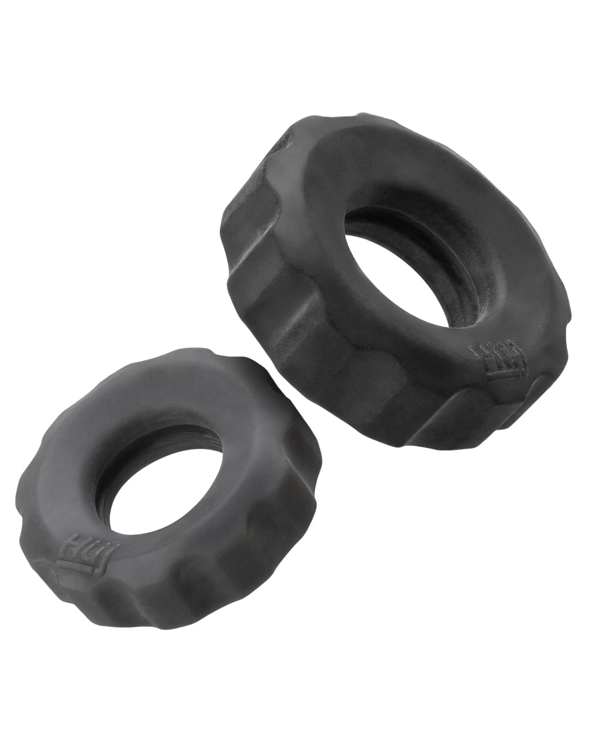 Hunky Junk Hunky Junk Cog Ring 2 Size Double Pack - Tar & Stone Pack of 2