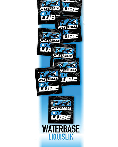 Oxballs Ox Balls OXLube Liquislik Waterbase Pack - Pack of 50 Sachets