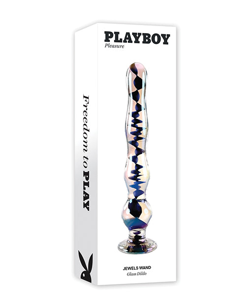 Playboy Playboy Pleasure Jewels Wand - Clear