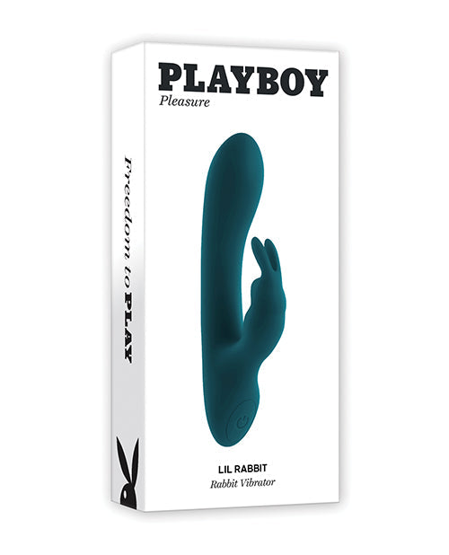 Playboy Playboy Pleasure Lil Rabbit Vibrator - Deep Teal