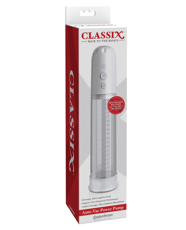 Classix Classix Auto Vac Power Pump - White